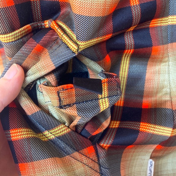 Burton Dry Ride Full Zip Scoop Hoodie Plaid Fleece Lined Women’s Size Small - Picture 8 of 16